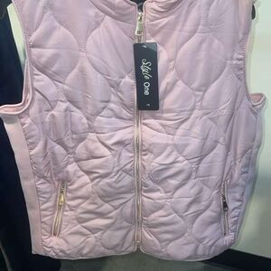 Pink Quilted Vest